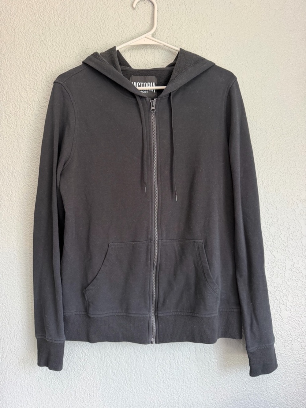 Victoria Sport Women’s Black Zip-Up Hoodie